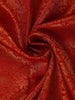 Maroon Floral Woven Pure Kanchipuram Silk Saree With Zari Border