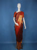 Maroon Floral Woven Pure Kanchipuram Silk Saree With Contrast Zari Border