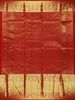 Maroon Floral Woven Pure Kanchipuram Silk Saree With Contrast Zari Border