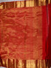 Maroon Floral Zari Woven Design Pure Kanchipuram Silk Saree with Matching Zari Border