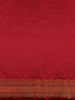 Maroon Geometric Woven Design Banarasi Silk Saree
