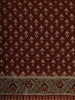 Maroon Ikat Printed Design Karishma Cotton Saree