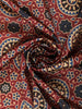 Maroon Kalamkari Printed Design Semi Silk Saree