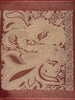 Maroon Kalamkari Printed Tussar Silk Saree - Diadem