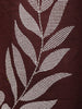 Maroon Leaf Embroidered Cotton Salwar Suit with Dupatta