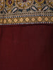 Maroon Mirror Embroidered Cotton Salwar Suit - Diadem