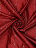 Maroon Motif Design Semi Banarasi Silk Saree