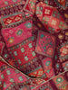 Maroon Motifs Design Brocade Readymade Blouse