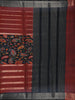 Maroon Paisley Design Semi Tussar Saree