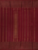 Maroon Peacock Motif Woven Pure Kanchipuram Silk Saree