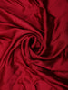 Maroon Solid Design Satin Saree with Embellished Lace Border