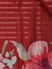 Maroon Striped Design Tussar Silk Saree