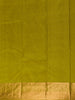 Maroon Striped Woven Pure Kanchipuram Silk Saree With Zari Border