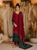 Maroon Bandhani Printed Design Crepe Palazzo Suit with Dupatta