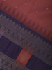 Maroon Butta Woven Tissue Silk Saree - Diadem