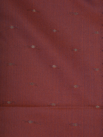 Maroon Butta Woven Tissue Silk Saree - Diadem