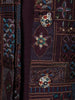 Maroon Cotton Floral Embroidery Sherwani And Pant Set - Diadem