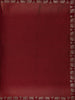 Maroon Elephant Motif Embellished Satin Saree - Diadem