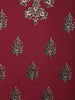 Maroon Floral Printed Cotton Kurti - Diadem