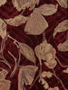 Maroon Floral Design Printed Rayon Kuti - Diadem