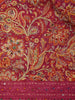Maroon Floral Designed Chanderi Cotton Saree