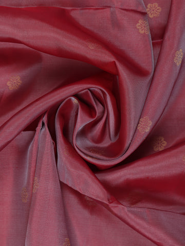 Maroon Floral Motif Design Soft Silk Saree - Diadem