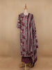 Maroon Multi-Print Straight Cut Salwar Suit - Diadem