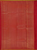 Maroon Pure Kanchipuram Bridal Silk Saree with Small Checked Design - Diadem