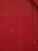 Maroon Pure Kanchipuram Bridal Silk Saree with Small Checked Design - Diadem