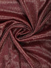 Maroon Wine Floral & Leaf Designed Soft Silk Saree - Diadem