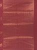Maroon floral Design Semi Tissue Saree - Diadem