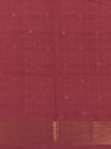 Maroon floral Design Semi Tissue Saree - Diadem