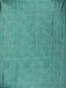 Mauve Floral Printed Tussar Silk Saree With Contrast Green Blouse