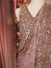 Mauve Pink Heavy Sequins and Beads Embroidered Design Net Party Wear Ready To Wear Saree with Stitched Designer Blouse