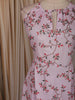 Mauve Purple Floral Wine Printed Design Cotton Anarkali Salwar Suit with Dupatta