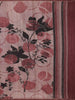 Mauve Floral Designed Semi Tussar Saree - Diadem