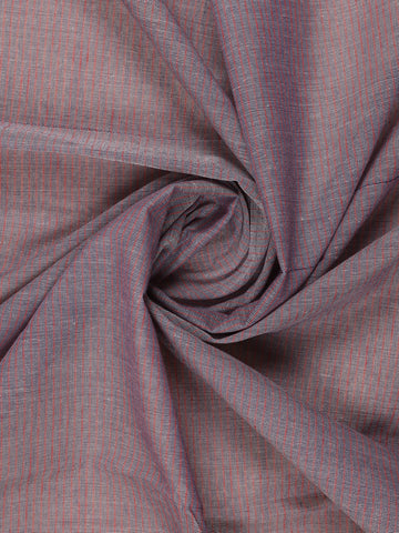 Mauve Stripes Designed Cotton Saree - Diadem