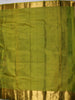 Mehendi Green Abstract Zari Woven Design Pure Kanchipuram Silk Saree with Matching Zari Border