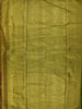 Mehendi Green Leaf Vine Zari Woven Design Pure Kanchipuram Silk Saree with Matching Temple Zari Border