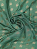 Mehendi Green Floral Zari Woven Mysore Silk Saree - Diadem