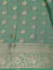 Mehendi Green Floral Zari Woven Mysore Silk Saree - Diadem