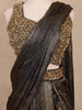 Metallic Bronze Pearl and Sequins Embroidered Lycra Lehenga