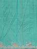 Mint Green Floral Butta  Woven Katan Banarasi Saree