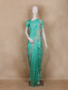 Mint Green Floral Butta  Woven Katan Banarasi Saree