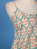 Mint Green Floral Printed Cotton Salwar Suit - Diadem