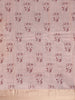 Mint Green Floral Printed Design Tussar Saree