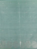 Mint Green Geometric Design Semi Tissue Saree - Diadem