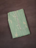 Mint Green Leaf Vine Printed Design Cotton Unstitched Salwar Material with Dupatta