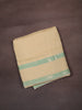 Mint Green Leaf Vine Printed Design Cotton Unstitched Salwar Material with Dupatta