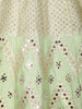 Mint Green Mirror Work Silk Lehenga Set with Dupatta